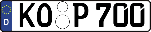 KO-P700