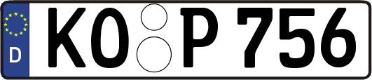 KO-P756