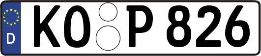 KO-P826