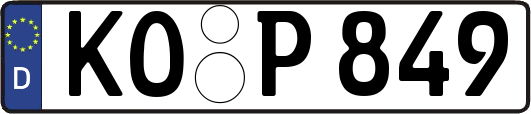 KO-P849