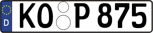KO-P875