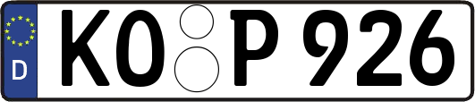 KO-P926