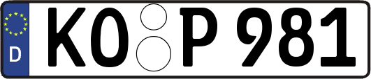 KO-P981