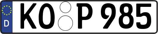 KO-P985