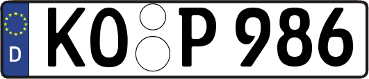 KO-P986