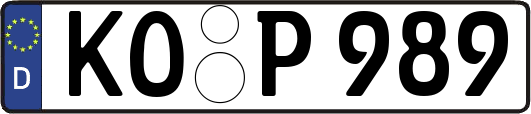 KO-P989