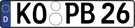 KO-PB26