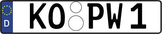 KO-PW1