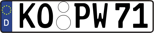KO-PW71