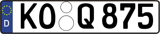 KO-Q875