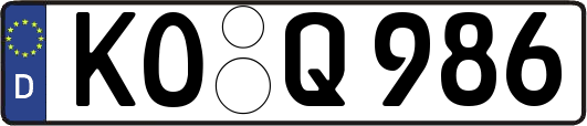 KO-Q986