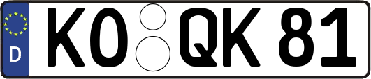 KO-QK81