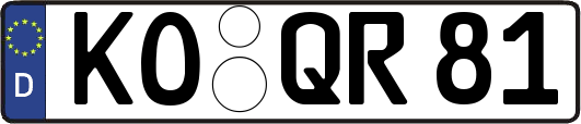 KO-QR81