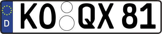 KO-QX81