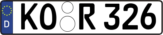 KO-R326
