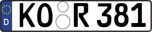 KO-R381