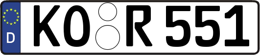 KO-R551