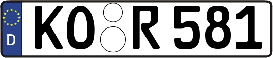 KO-R581