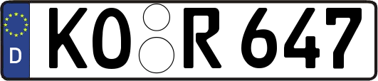 KO-R647