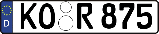 KO-R875