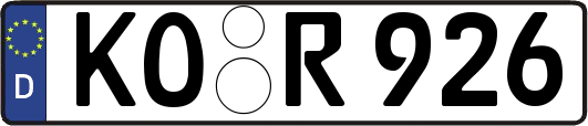 KO-R926