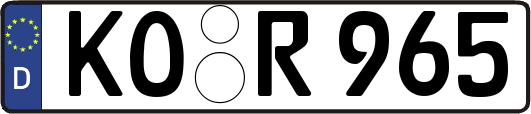 KO-R965