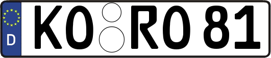 KO-RO81