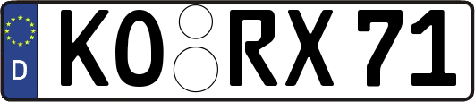 KO-RX71