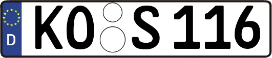 KO-S116