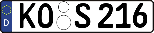 KO-S216