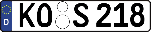 KO-S218