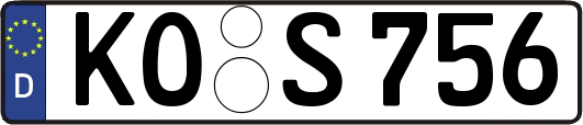 KO-S756