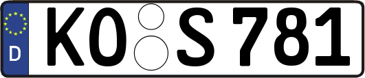 KO-S781