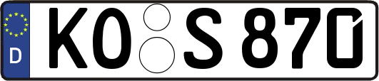 KO-S870