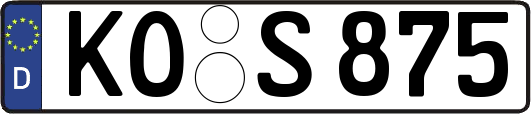 KO-S875