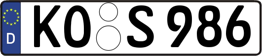KO-S986