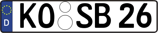 KO-SB26