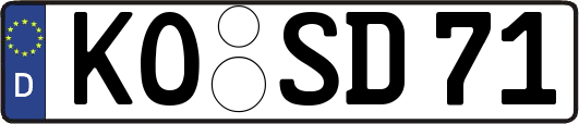 KO-SD71