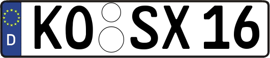 KO-SX16