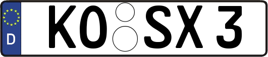 KO-SX3