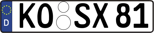 KO-SX81