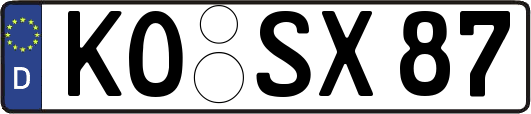 KO-SX87