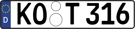 KO-T316