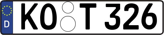 KO-T326