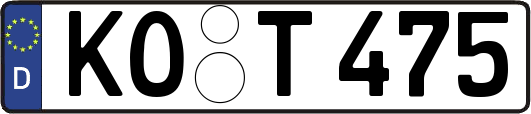 KO-T475