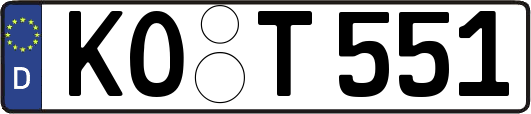KO-T551