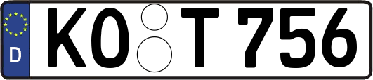KO-T756