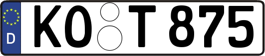 KO-T875