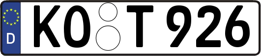 KO-T926