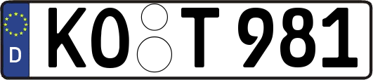 KO-T981